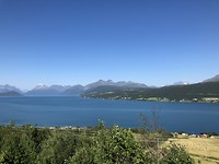 onderweg naar Finnsnes.