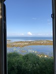 uitzicht vanuit de camper!!