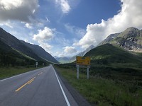 het begin va de Lofoten.