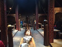 Troonzaal vikingermuseum.