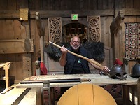 de nieuwe koning van de vikingers: Kong Pat.