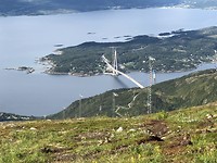 uitzicht vanaf de top.