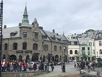 Ålesund, huizen in jugendstil.