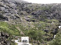 Het begin van de Trollstigen.