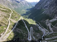 Dit is dus de Trollstigen.