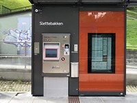 ons metrostation in Bergen.