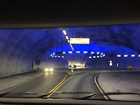 Een rotonde in een tunnel!!