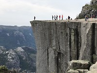 En dit is ‘m echt: Preikestolen.