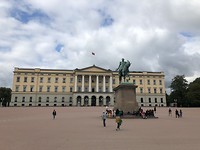 Koninklijk paleis Oslo.