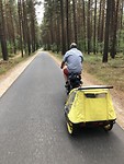 Het fietspad is hier net zo breed als de autoweg in Noorwegen.