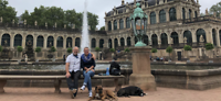 Im Zwinger.