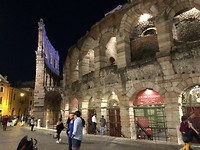 Arena by night.