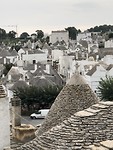 uitzicht over Alberobello.