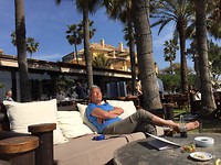 Lunchen restaurant golfclub Marbella.