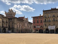 Plaza mayor in Vic.