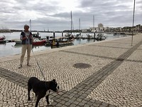 Aan de waterkant in Portimão