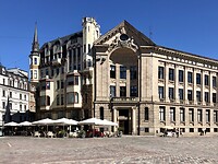 Het Domplein.