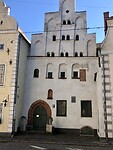 Oudste bakstenen huis in Riga, 15de eeuw.