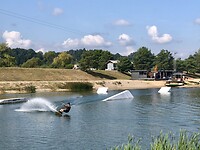 Wake board baan.