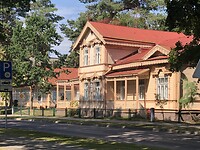 Weet zo’n mooi houten huis.