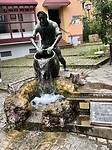 Standbeeld in Mosbach.