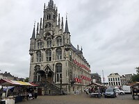 Het oude stadhuis van Gouda.