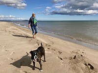 Strandwandeling.