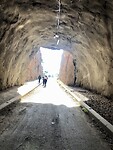 Fietsen in de tunnel