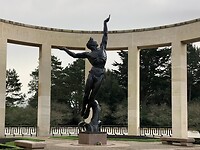 Memorial Amerikaanse begraafplaats.
