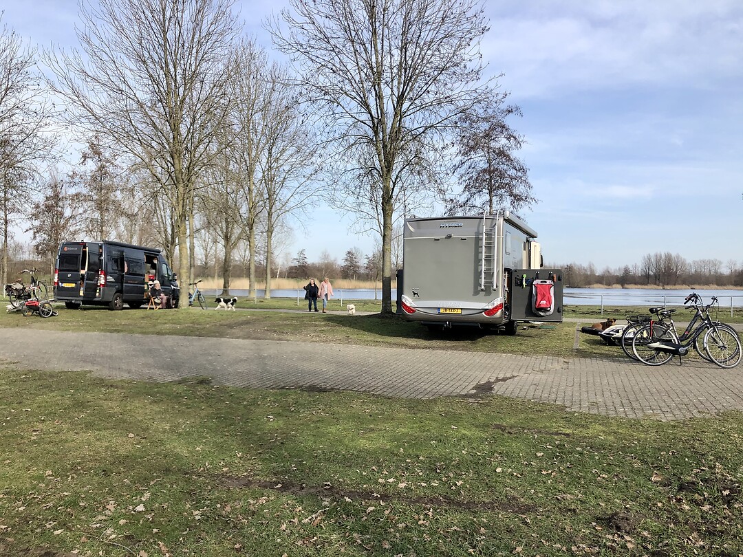 Met Coen en Petra bij de Slingeplas