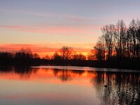 Zonsopgang Slingeplas