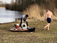 Een zelf geknutselde hovercraft!