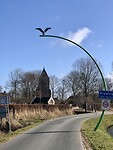 Ingang van het dorp.