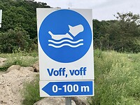 Het hondenstrand! 😂
