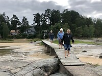 Bij het Vänern meer.