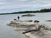 Het Vänern meer.
