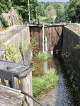 Oude sluis.