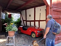 Fiat 600, staat althans op de grill.