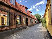 Straatje in Ystad.