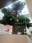 Legoboom ín het Lego House.