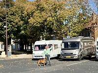 We staan weer op een mooi plekje.