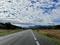 Onderweg naar Lourdes aan de voet van de Pyreneeën
