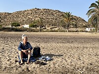 Playa de percheles.