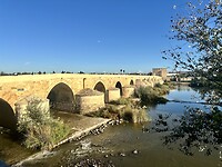 Oude brug over de guadalquivir.