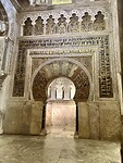 Mihrad in de Mezquita.