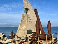 Monument voor de vissers.