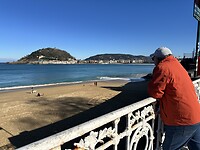 Playa de concha.