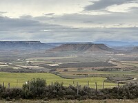 Uitzicht op de Bardenas.