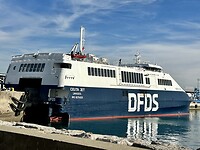 Met de boot naar Marokko.