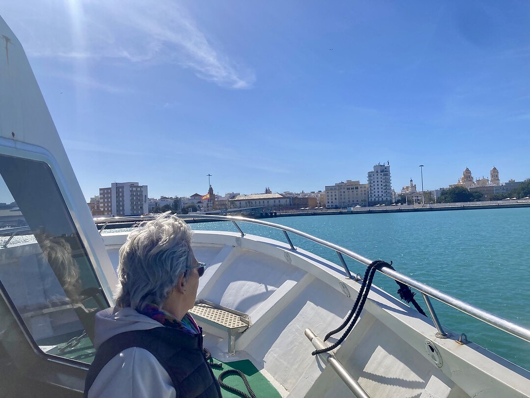 Op weg naar Cádiz.